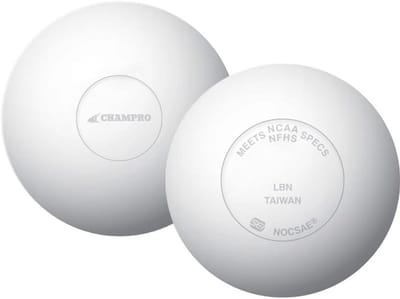 Lacrosse Ballen - Sportballen - Sporten en Spelen - Officiële Grootte - 12 Stuks - Wit