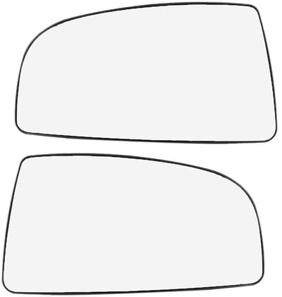 Allecto - Achteruitkijkspiegels - Set voor Transit Mk8 2014-2020 - Links en Rechts - Hoogwaardige kwaliteit - Veiligheid - Perfecte pasvorm - Gesc