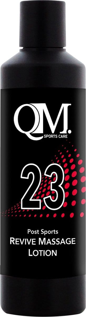 QM Sportscare 23 fles Revive Massage Lotion 200ml