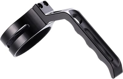 Grip Handgreep voor Zaklampen Zwart Groot Model Universeel