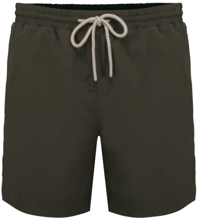 Ecologische zwemshort voor heren, kleur KHAKI, NS706, Native Spirit, maat XL