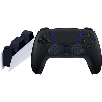 Sony PlayStation 5 DualSense draadloze controller Midnight Black + oplaadstation