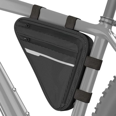Ibenzoa® Waterdichte Frametas voor Fiets met Reflecterende Eigenschappen en Ruime Opbergmogelijkheden