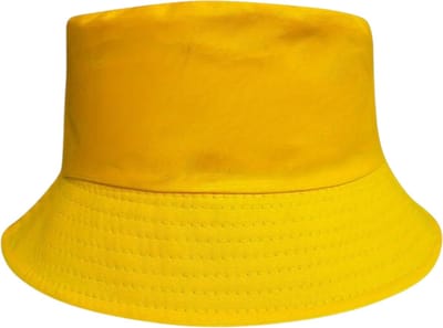 Livano Zonnehoed - Reishoed - UV Beschermende Hoed - Bucket Hat - Festival - Pet - Hoedje Voor Dames & Heren - Hoofdbescherming - Geel