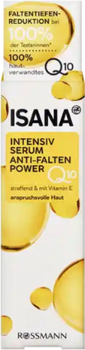 ISANA Q10 Anti-Rimpel Intensief Serum | 1x 30ml | een hoogwaardige verstevigende speciale verzorging