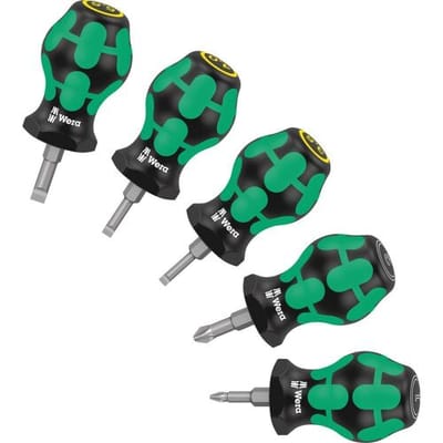 Wera 05008871001 5-delige Stubby Schroevendraaierset 2