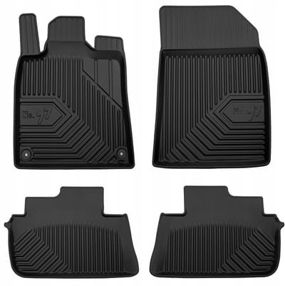 FROGUM 77 Automatten - Geschikt voor CITROEN C5 I (2001-2008) - TPE Rubber - Zwart