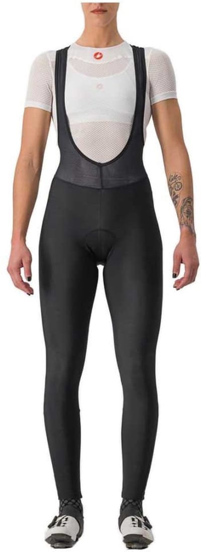 Castelli Entrata Lange Broek Zonder Bretels Zwart M Vrouw