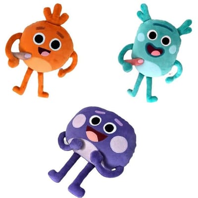 Nieuw op voorraad Grumble Bumble Nums Pluche Pop Schattig Anime Periferie Speelgoed Verjaardag Kerstcadeau in stock