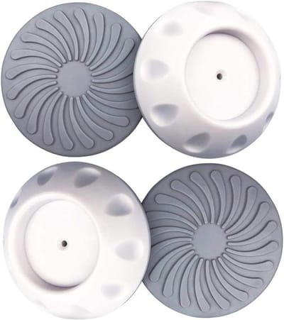 Muurbevestiging Hekjes - Wandbeschermers Babyhek - Muur Beschermen - Zonder Boren - 4 stuks - Wit/Zwart