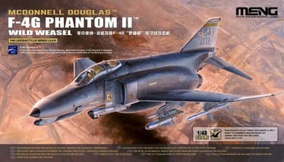 Meng Model Modelbouwpakket Militaire voertuigen - MENG LS015 McDonnell Douglas F-4G Phantom II Wild Weasel Plastic - 1:48 - Modelbouw