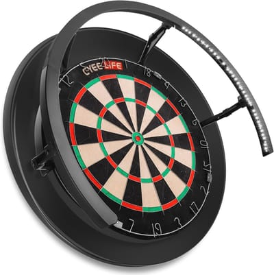 Dart Licht-Zwart - Perfect voor Spelletjes en Toernooien