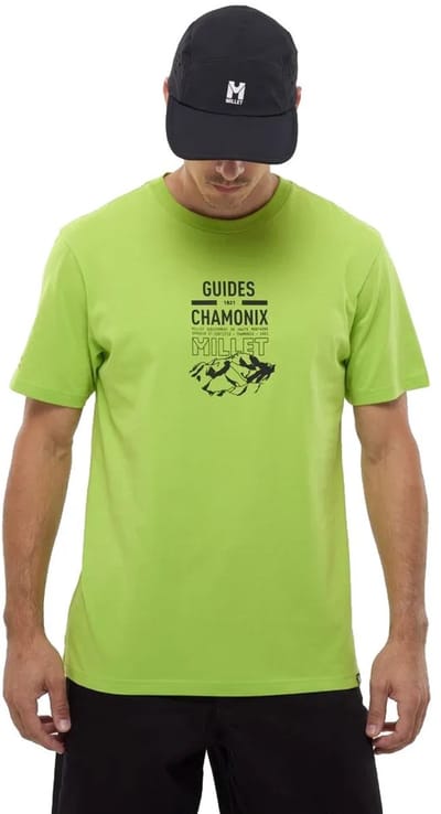 Millet Compagnie Des Guides Chamonix T-shirt Met Korte Mouwen Groen M Man