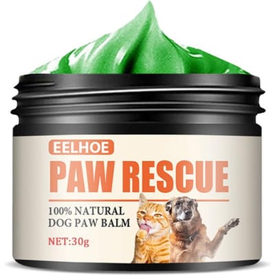 Hondenpootbalsem 30g Kattenpootbeschermende crème Huisdierpootbevochtiger voor droge, gebarsten poten Beschermingscrème Verzorging van de poten van huisdieren 30g