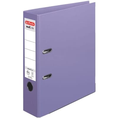 Herlitz MAX FILE PP A4 Separator 80mm - Fioletowy