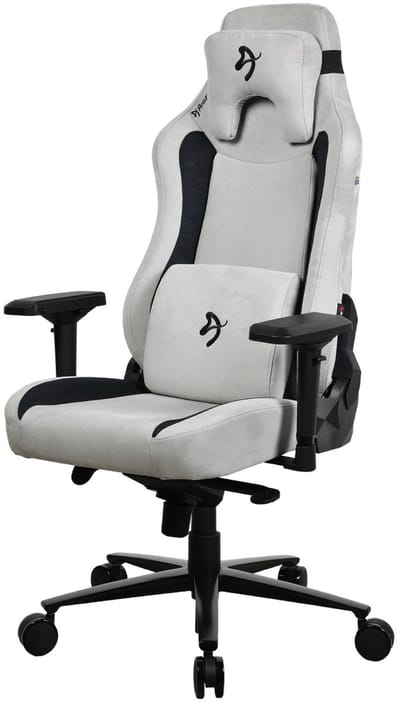 Arozzi Vernazza Gamingstoel - Supersoft™ Stof - Lichtgrijs