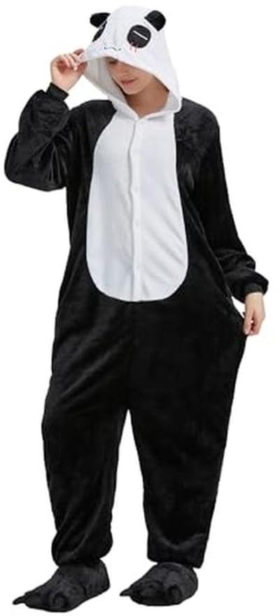 Uniseks eendelige pyjama voor volwassenen - Cosplay en kerstcadeau idee