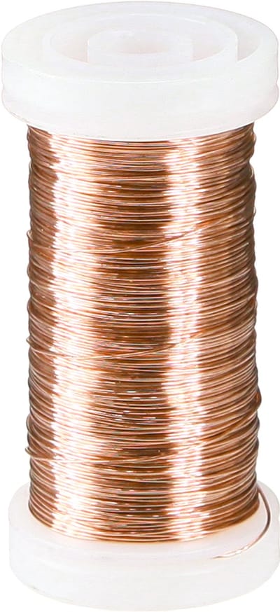 Mirtedraad koper 0,30mm 100g hobbydraad bloemisterij