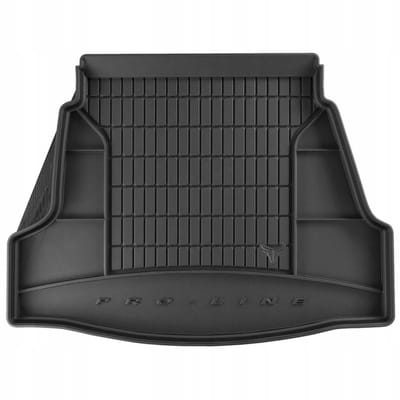 Premium Rubber Kofferbakmat met Organizer Functie – Geschikt voor HYUNDAI i40 I Sedan 2011-2019 – Uitvoering met zij-uitsparingen – TPE Rubber – Hoge Rand 5 cm