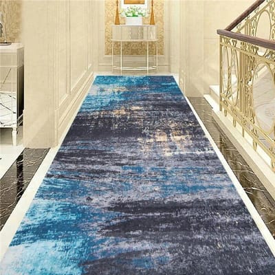 Nordic Lange Hal Loper Hal Decor Gangtapijt Wasbaar Entree Deurmat HOTEL Huisdecoratie Luxe Doorgangskleed 60x180cm
