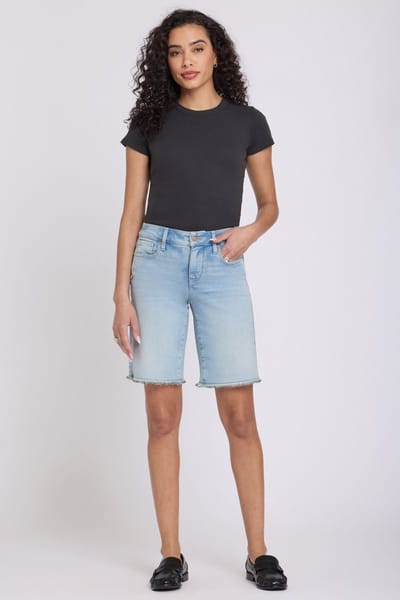 Boyfriend Denim Shorts In Re-New Denim