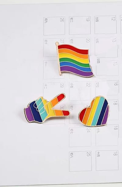 CHPN - Pins - Broche - Pride Pinnetjes - 3 Pins - Rainbow - LGBTQ - Speldjes - Pride - Regenboog speldjes - Trots