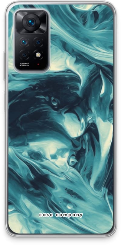 Case Company® - Hoesje geschikt voor Xiaomi Redmi Note 11 Pro hoesje - Dreaming About Whales - Soft Cover Telefoonhoesje - Bescherming aan alle Kanten en Schermrand