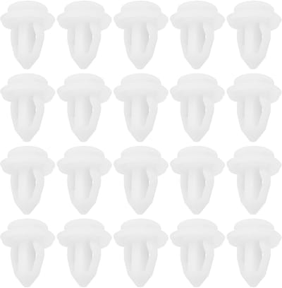 Dailygoods- Kofferbakdekselbekleding Clips 20 Stuks - Kunststof - Onderdeelnummer 114276600A - 18x22,9 mm - Vervanging - Duurzaam materiaal