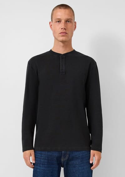 Longsleeve T-shirt QS Henley
