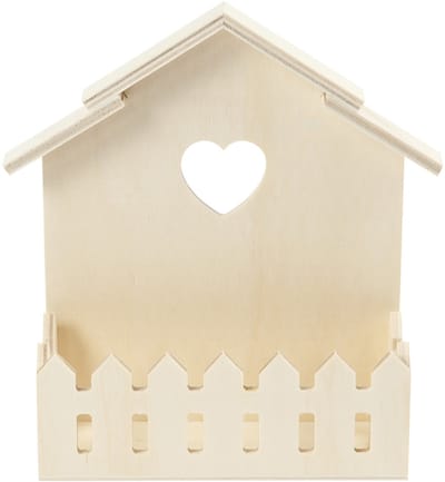 CC Triplex Plank Huisje 16,5x13 cm
