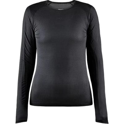 Craft Pro Dry Nanoweight Sportshirt Dames - Black - Maat M