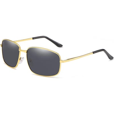 Lunettes de soleil carrées pour hommes et femmes Conduite durable modernes pratiques Lunettes Classiques Vintage Lunettes de soleil de voyage Polarized beige