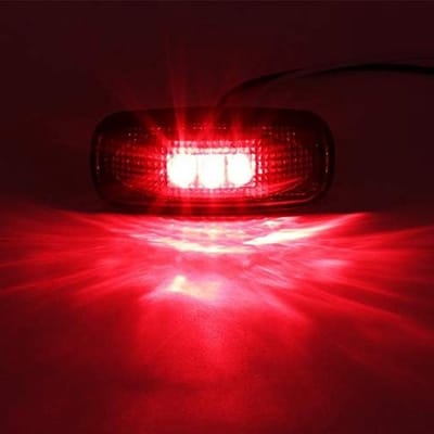 LED zijmarkeringsknipperlichten 10-30V voor vrachtwagens en aanhangwagens - Waterdicht en duurzaam