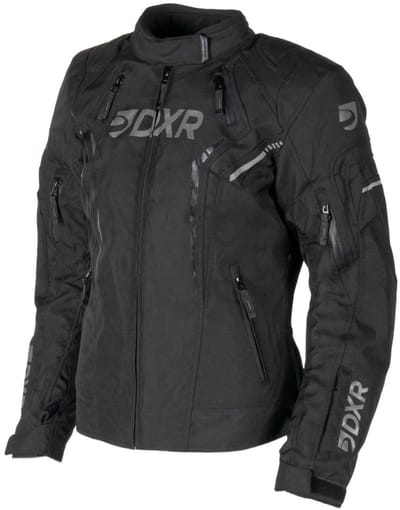 MOTOBLOUZ Motorjas JULIA vrouw|4-seizoenen|Zwart 46 CE-gekeurd