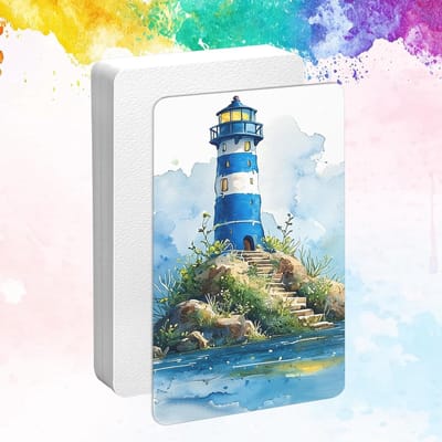 Aquarelpapier ansichtkaarten aquarelpapier 300 g katoenen ansichtkaarten in wit voor schilderen, knutselen
