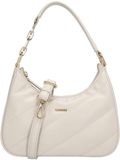 Charm London Via Dante Schoudertas - Crossbodytas - Schouderband - Stijlvol - Praktisch - Crème