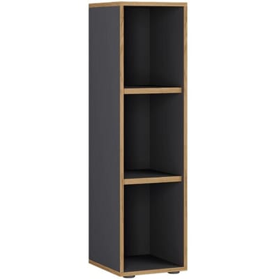 Houten Büro Standplank Boekenkast Dossierplank Boekenkastplank Salia 3-voudig B. 30 cm