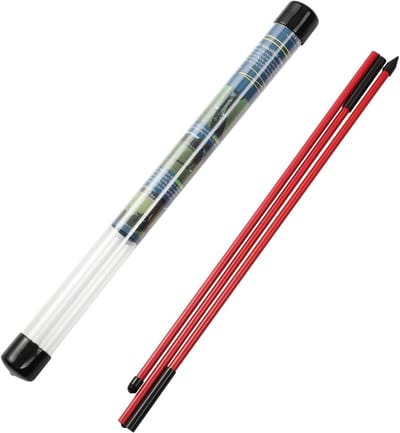 Golf Alignment Stick 48 inch Vouwbare Alignment Sticks met Opbergtube voor Aiming, Swing Trainer en Houdingscorrectie in de Golfsport