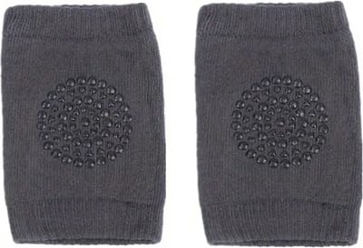 DW4Trading Baby Kniebeschermers Antraciet Grijs - 1 Paar - Anti Slip - One Size