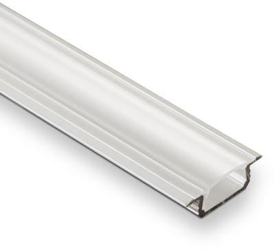 5 x SOTECH LED- Profiel-44 Inbouwprofiel 2000 x 22 mm met klare diffusiediffusieafdekking