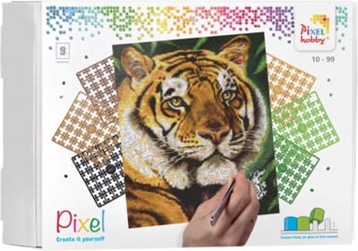 Pixelhobby Geschenkverpakking Tijger 90043