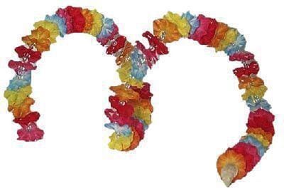 Hawaii spiraal armband - tropische bloemenarmband
