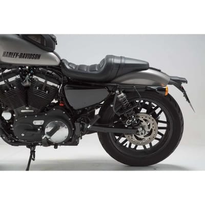 Zijtassenhouder links SW-Motech SLC. Harley Davidson Sportster modèles (04-).