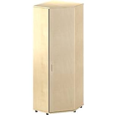 Schäfer Shop  Genius Hoekkast TETRIS WOOD, 6 ordnerhoogten, B 800 x H 2270 mm, hoogte incl. glijders, esdoornpatroon