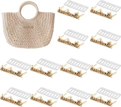 Metalen Etiketten - Handgemaakte Labels - Handwerk Decoratie - Metalen Legering - 12 Stuks - Lichtgoud