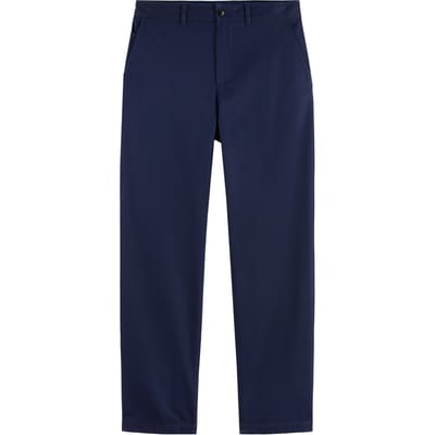 Scotch & Soda Otis - Straight Fit Cotton Twill Chino Navy Größe: W28L32 | Chinos Outlet | Herren | Blau