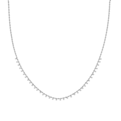 Essentialistics - Ketting met veel balletjes - Volwassenen - Zilverkleur - Stainless steel (verkleurt niet) - Verlengkettinkje
