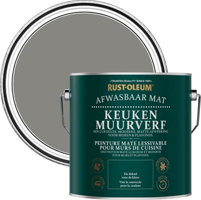 Rust-Oleum Grijs Keuken muurverf - Art School 2,5L