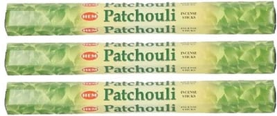 Geurstokjes wierook Patchouli - 80x stokjes - 25 cm lang - Spetterende geur