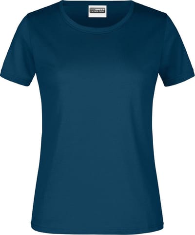 James And Nicholson Dames/dames Basic T-Shirt (Benzine)